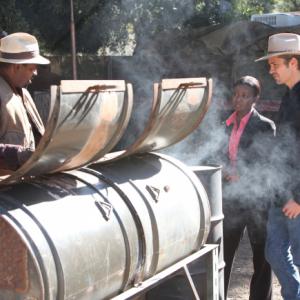 Still of Timothy Olyphant Mykelti Williamson and Erica Tazel in Justified 2010