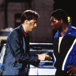 Still of Anthony Edwards and Mykelti Williamson in Miracle Mile 1988
