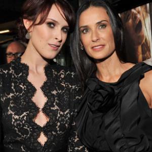 Demi Moore and Rumer Willis at event of Sorority Row 2009