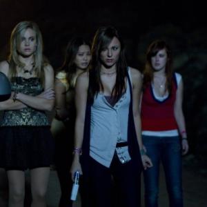 Still of Briana Evigan, Rumer Willis, Leah Pipes and Jamie Chung in Sorority Row (2009)