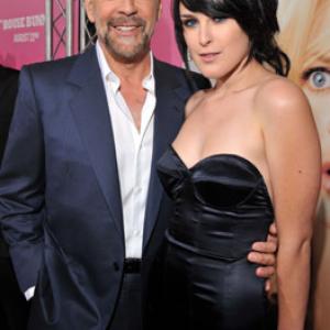 Bruce Willis and Rumer Willis at event of The House Bunny 2008