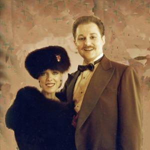 WALTER WILLISON [Baron Felix Von Gaigern] and ZINA BETHUNE [Grushinskaya] in GRAND HOTEL on Broadway