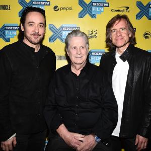 John Cusack Bill Pohlad and Brian Wilson at event of Love amp Mercy 2014