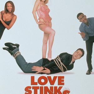 Bill Bellamy French Stewart and Bridgette WilsonSampras in Love Stinks 1999