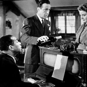Casablanca Dooley Wilson Humphrey Bogart and Ingrid Bergman 1942 Warner Bros