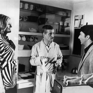 Still of Dustin Hoffman, William Daniels and Elizabeth Wilson in The Graduate (1967)