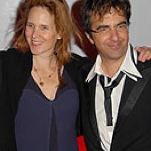 Erin Cressida Wilson and Atom Egoyan at the Chloe Toronto Premiere afterparty