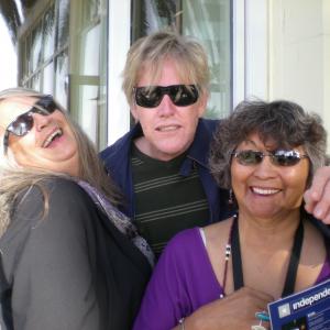 Katherine, Gary Busey and Etta Conner Scott @ AFM