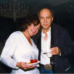 Katherine and Director Monte Hellman, AFM party circa 1991.