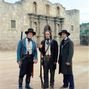 Still of Jason Patric Billy Bob Thornton and Patrick Wilson in The Alamo 2004
