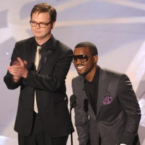 Rainn Wilson and Kanye West