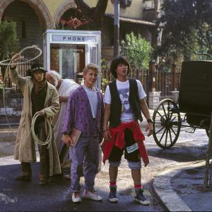 Still of Keanu Reeves Dan Shor and Alex Winter in Bill amp Teds Excellent Adventure 1989