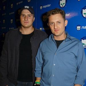 Napster founder Shawn Fanning and Alex Winter Celebrate The Launch of Napster 2.0