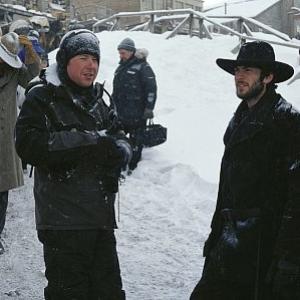 Director Michael Winterbottom with Wes Bentley