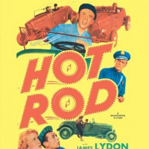 Myron Healey, Jimmy Lydon, Gil Stratton and Gloria Winters in Hot Rod (1950)