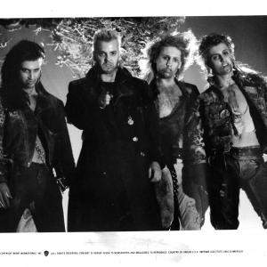 Still of Kiefer Sutherland Brooke McCarter Alex Winter and Billy Wirth in The Lost Boys 1987