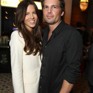 Kate Beckinsale and Len Wiseman at event of Eagle Eye 2008
