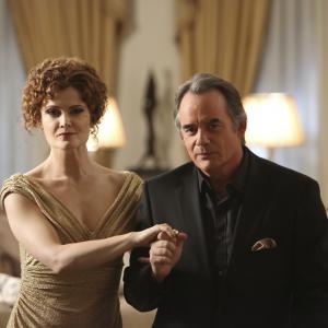 Still of Tom Irwin and Rebecca Wisocky in Devious Maids 2013