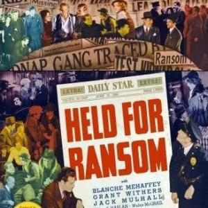 Blanche Mehaffey and Grant Withers in Held for Ransom 1938