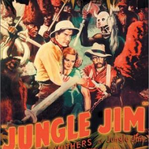 Raymond Hatton Betty Jane Rhodes and Grant Withers in Jungle Jim 1937