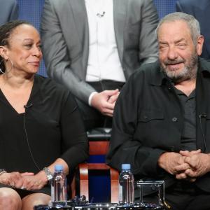 S Epatha Merkerson and Dick Wolf at event of Chicago Med 2015