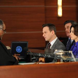 Still of Julianna Margulies, David Fonteno and Jared Andres in The Good Wife (2009)