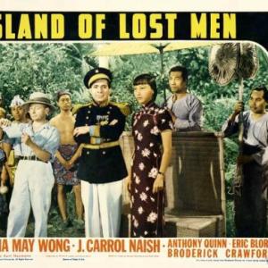 J. Carrol Naish, Ernest Truex and Anna May Wong in Island of Lost Men (1939)