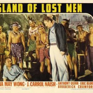 Philson Ahn Ernest Truex and Anna May Wong in Island of Lost Men 1939