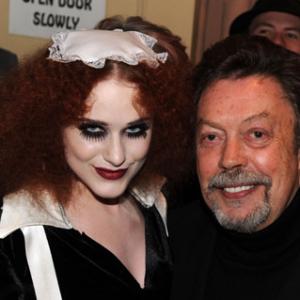 Tim Curry and Evan Rachel Wood at event of The Rocky Horror Picture Show 1975