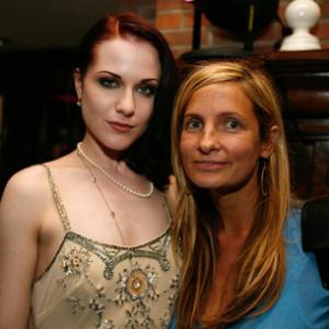 Holly Wiersma and Evan Rachel Wood at event of The Wrestler 2008