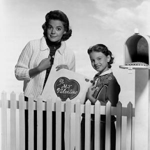 Natalie Wood with sister Lana Wood 1956