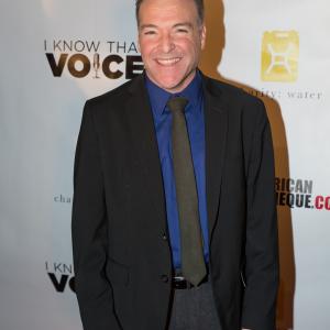 Richard Horvitz at the premier of I KNOW THAT VOICE. Richard appears in the documentary.