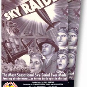 Kathryn Adams Robert Armstrong Billy Halop and Donald Woods in Sky Raiders 1941