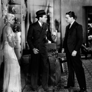 Still of James Cagney, Jean Harlow and Edward Woods in The Public Enemy (1931)