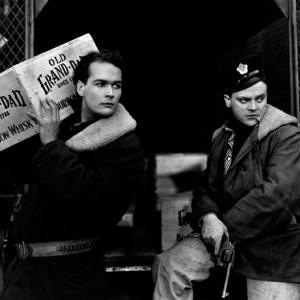 Still of James Cagney and Edward Woods in The Public Enemy 1931
