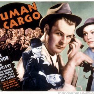 Brian Donlevy Claire Trevor and Harry Woods in Human Cargo 1936