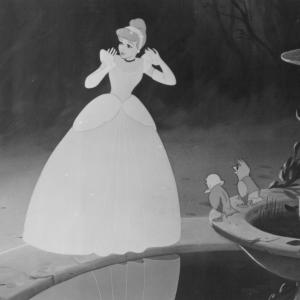 Still of Eleanor Audley and Ilene Woods in Cinderella 1950