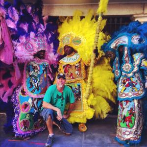 Workn' with the Mardi Gras Indian Big Chiefs