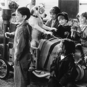 Still of Ross Bagley, Bug Hall, Travis Tedford and Kevin Jamal Woods in The Little Rascals (1994)
