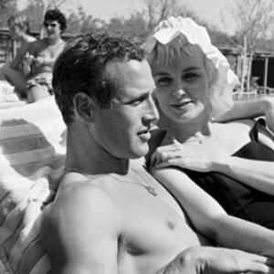 Paul Newman and Joanne Woodward on location in Israel during the making of Exodus 1960 United Artists