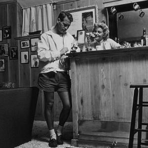 Paul Newman  Joanne Woodward at their home in Beverly Hills CA