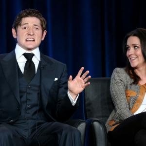 Shannon Woodward and Lucas Neff at event of Mazyle Houp 2010