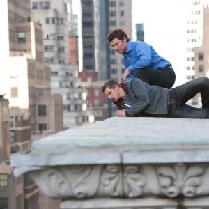 Still of Jamie Bell and Sam Worthington in Ant ribos 2012