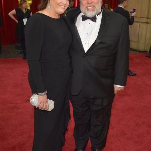 Steve Wozniak and Janet Wozniak at event of The Oscars 2015