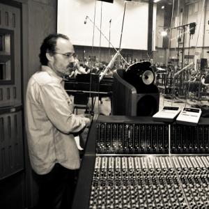 At Abbey Road Studios - recording James Horner's score for my film, FOR GREATER GLORY