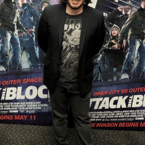 Edgar Wright at event of Attack the Block 2011