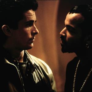 Still of Christian Bale and Jeffrey Wright in Shaft 2000