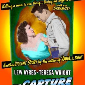 Lew Ayres and Teresa Wright in The Capture (1950)