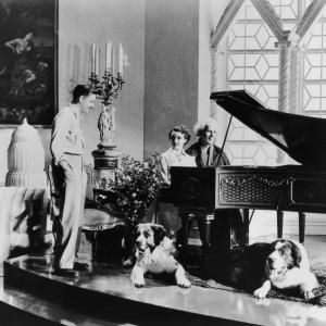 Still of Ronald Colman Sam Jaffe and Jane Wyatt in Lost Horizon 1937