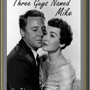 Van Johnson and Jane Wyman in Three Guys Named Mike 1951
